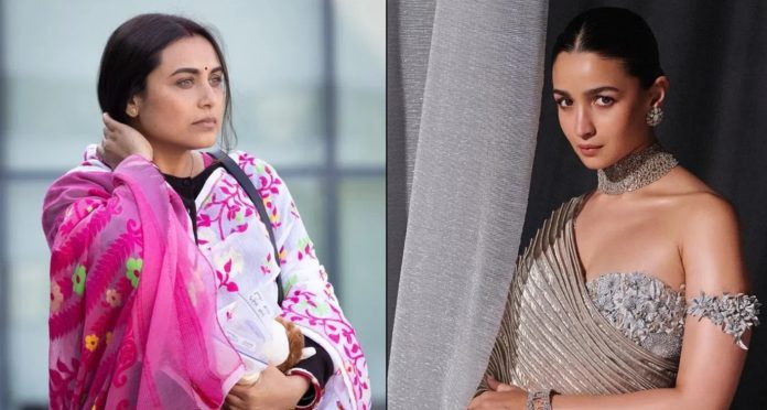 Alia Bhatt And Rani Mukerji